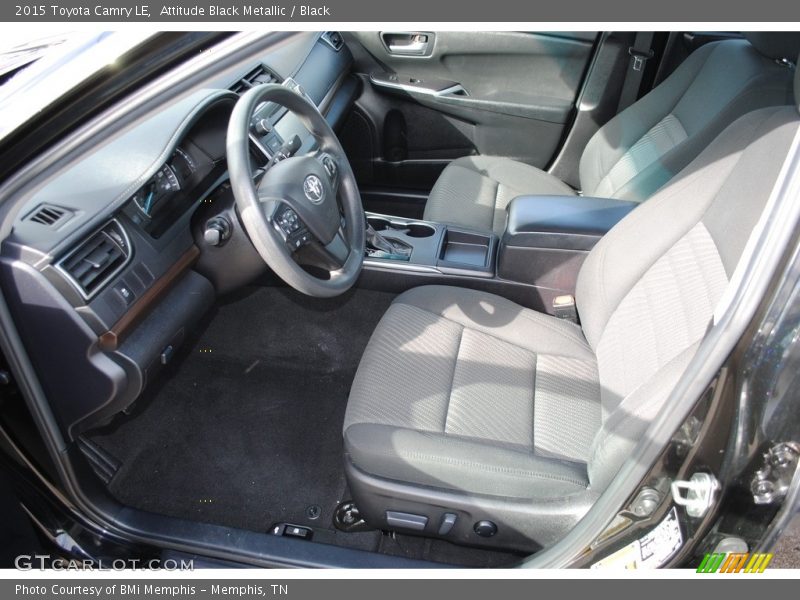 Attitude Black Metallic / Black 2015 Toyota Camry LE