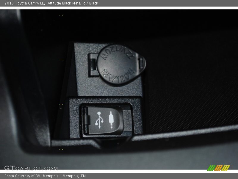Attitude Black Metallic / Black 2015 Toyota Camry LE