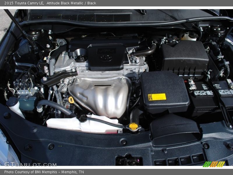 Attitude Black Metallic / Black 2015 Toyota Camry LE