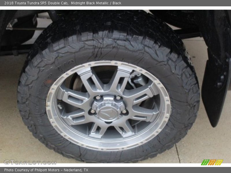 Midnight Black Metallic / Black 2018 Toyota Tundra SR5 Double Cab