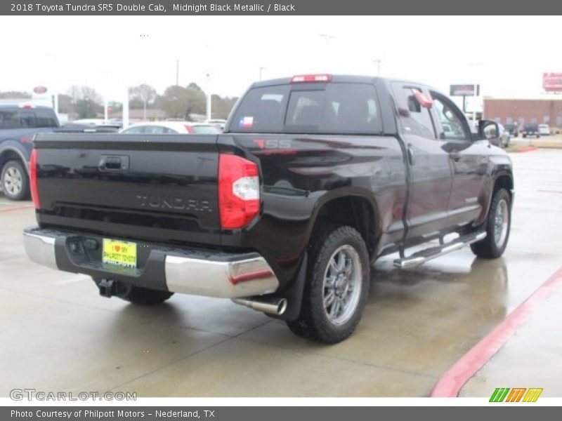Midnight Black Metallic / Black 2018 Toyota Tundra SR5 Double Cab