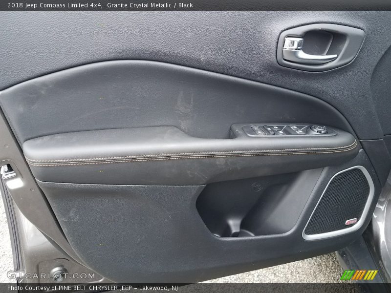 Granite Crystal Metallic / Black 2018 Jeep Compass Limited 4x4