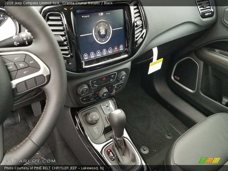 Granite Crystal Metallic / Black 2018 Jeep Compass Limited 4x4