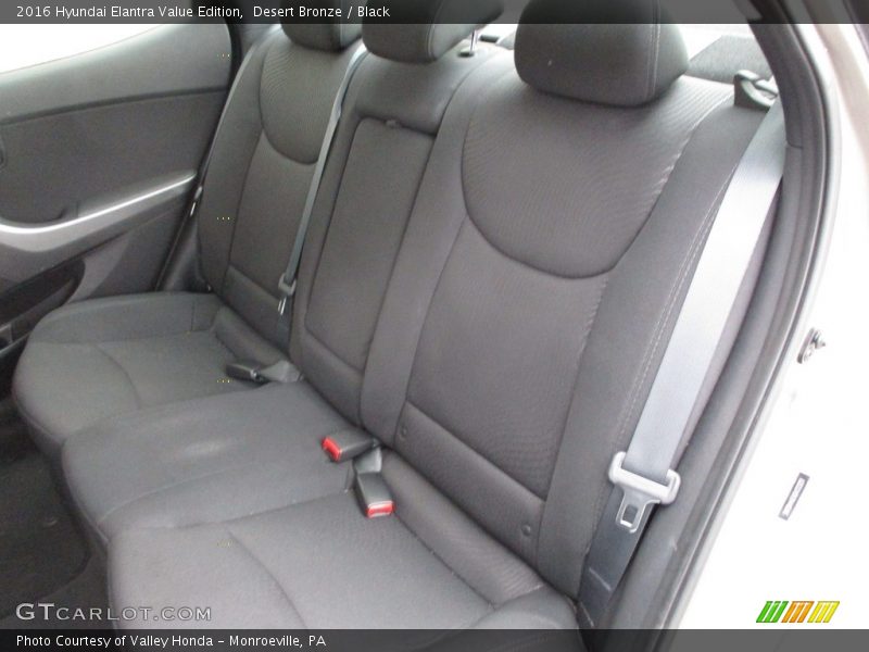 Desert Bronze / Black 2016 Hyundai Elantra Value Edition