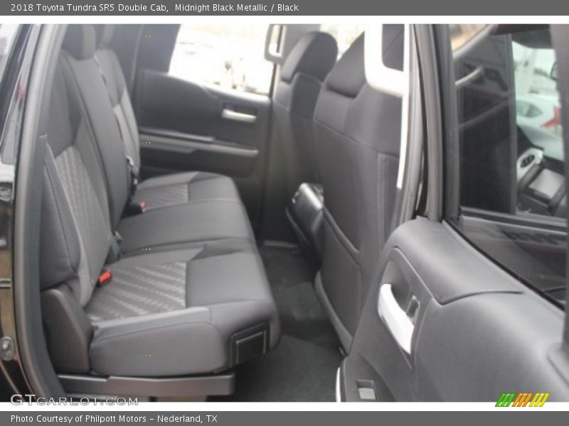 Midnight Black Metallic / Black 2018 Toyota Tundra SR5 Double Cab