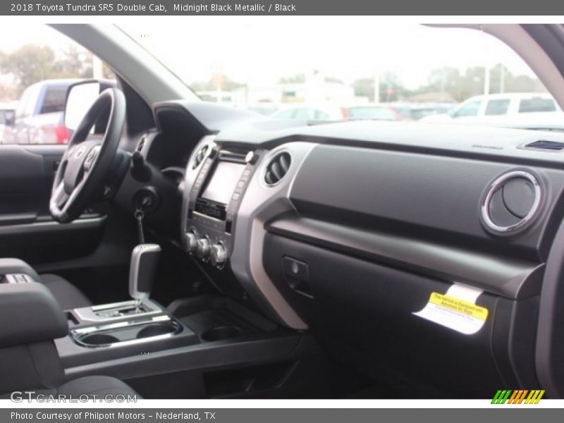 Midnight Black Metallic / Black 2018 Toyota Tundra SR5 Double Cab