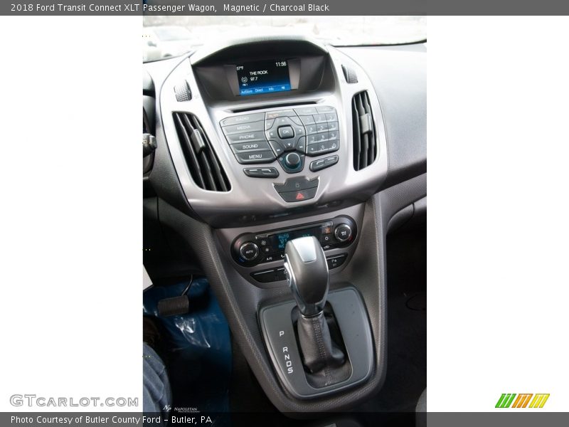 Magnetic / Charcoal Black 2018 Ford Transit Connect XLT Passenger Wagon