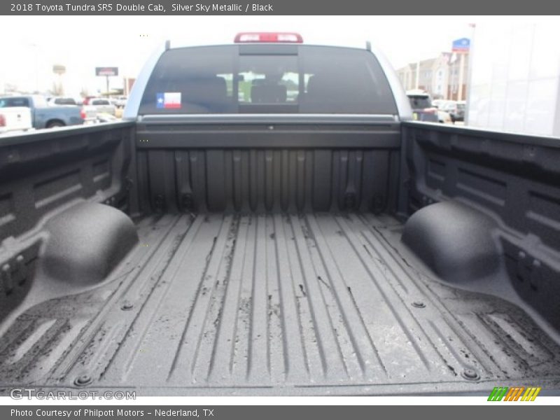 Silver Sky Metallic / Black 2018 Toyota Tundra SR5 Double Cab