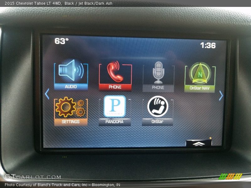 Black / Jet Black/Dark Ash 2015 Chevrolet Tahoe LT 4WD