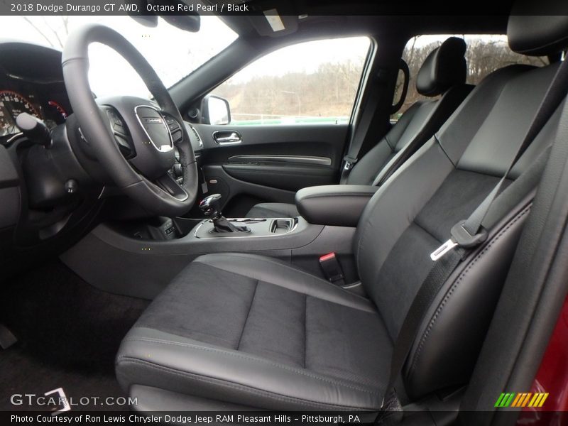 Octane Red Pearl / Black 2018 Dodge Durango GT AWD
