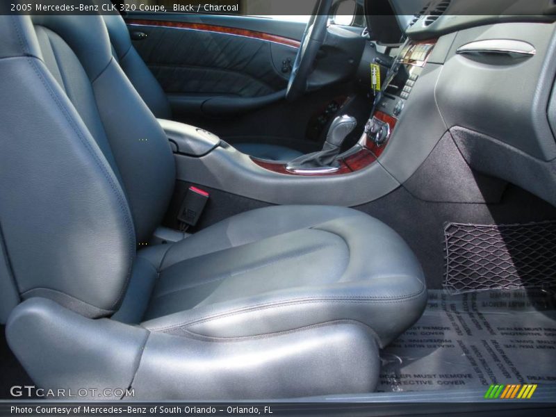 Black / Charcoal 2005 Mercedes-Benz CLK 320 Coupe