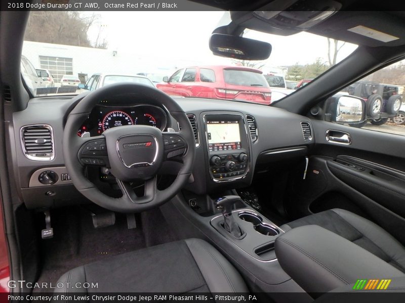 Octane Red Pearl / Black 2018 Dodge Durango GT AWD