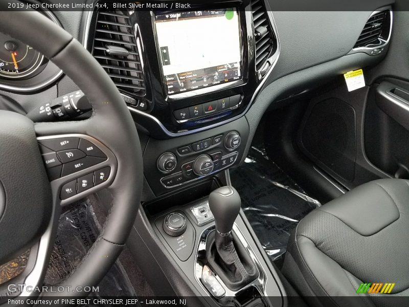 Billet Silver Metallic / Black 2019 Jeep Cherokee Limited 4x4
