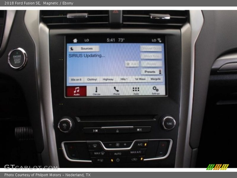 Magnetic / Ebony 2018 Ford Fusion SE
