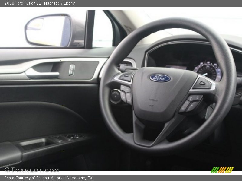 Magnetic / Ebony 2018 Ford Fusion SE