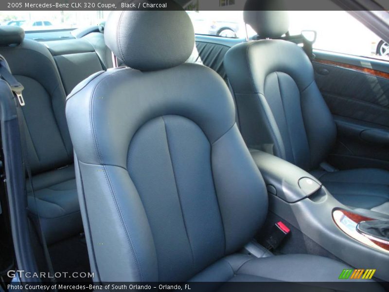 Black / Charcoal 2005 Mercedes-Benz CLK 320 Coupe