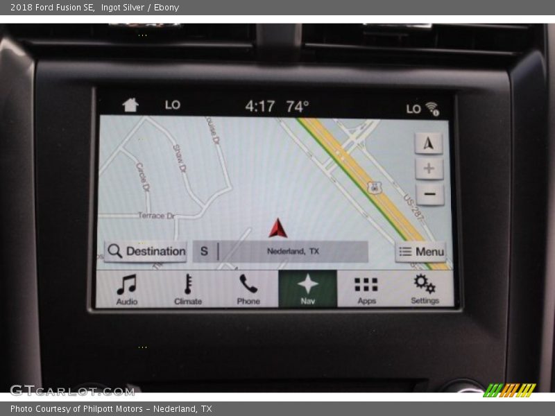 Ingot Silver / Ebony 2018 Ford Fusion SE