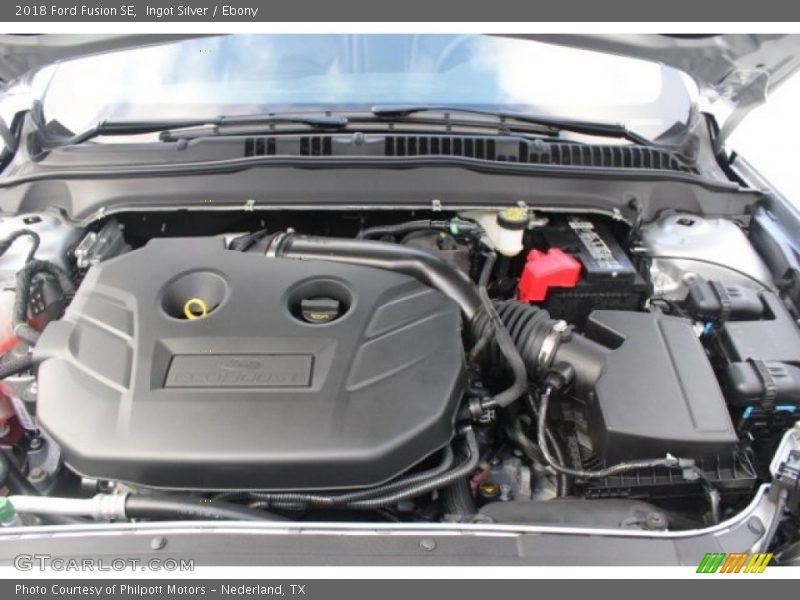 Ingot Silver / Ebony 2018 Ford Fusion SE