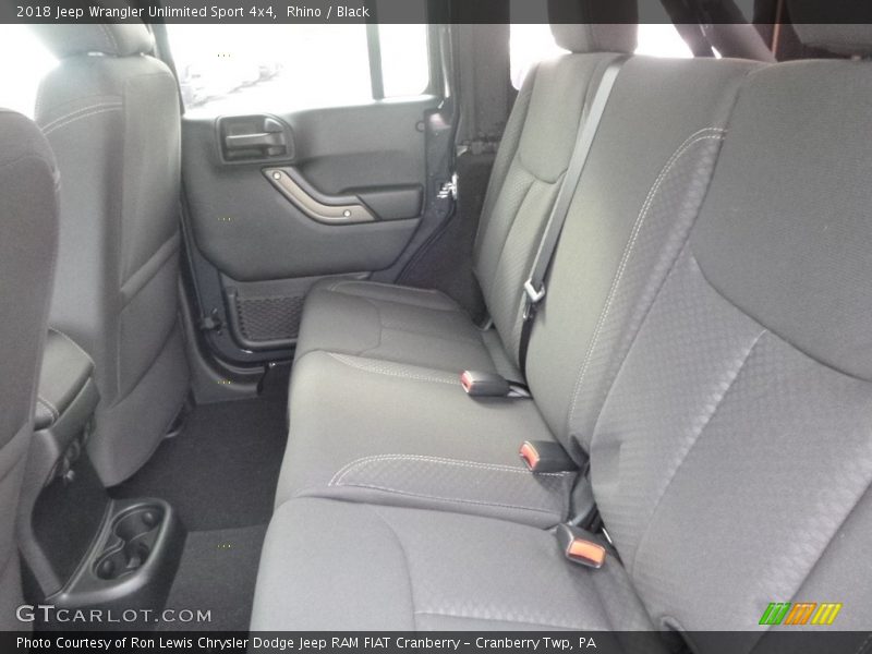 Rhino / Black 2018 Jeep Wrangler Unlimited Sport 4x4