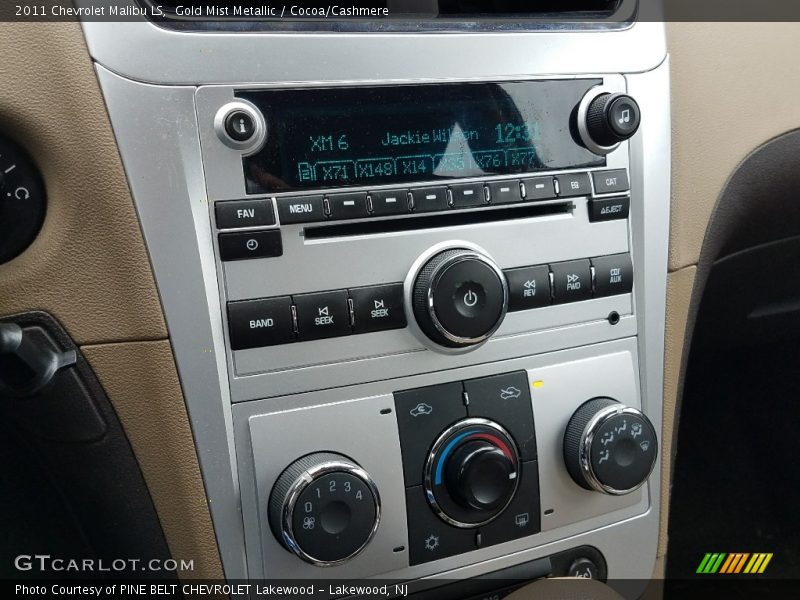Gold Mist Metallic / Cocoa/Cashmere 2011 Chevrolet Malibu LS