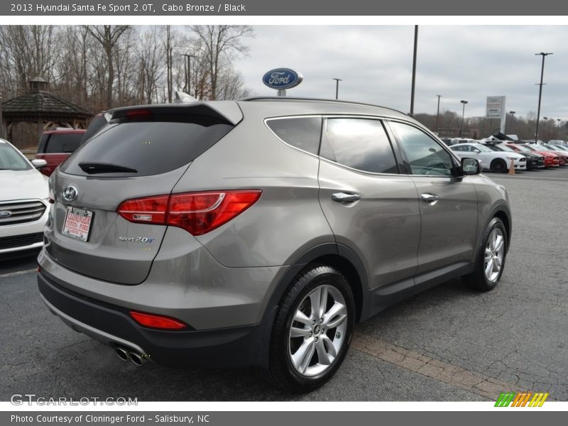 Cabo Bronze / Black 2013 Hyundai Santa Fe Sport 2.0T