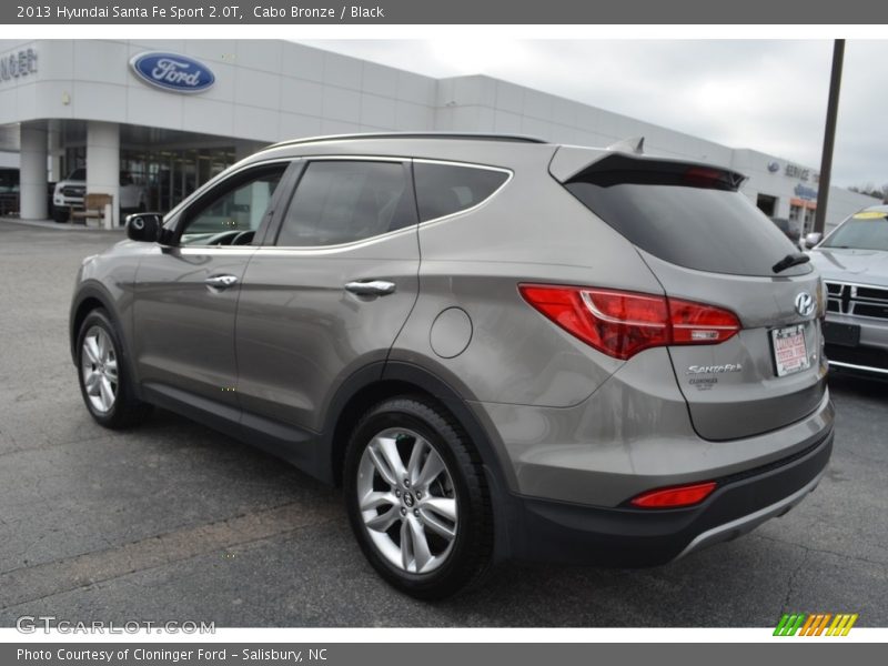 Cabo Bronze / Black 2013 Hyundai Santa Fe Sport 2.0T