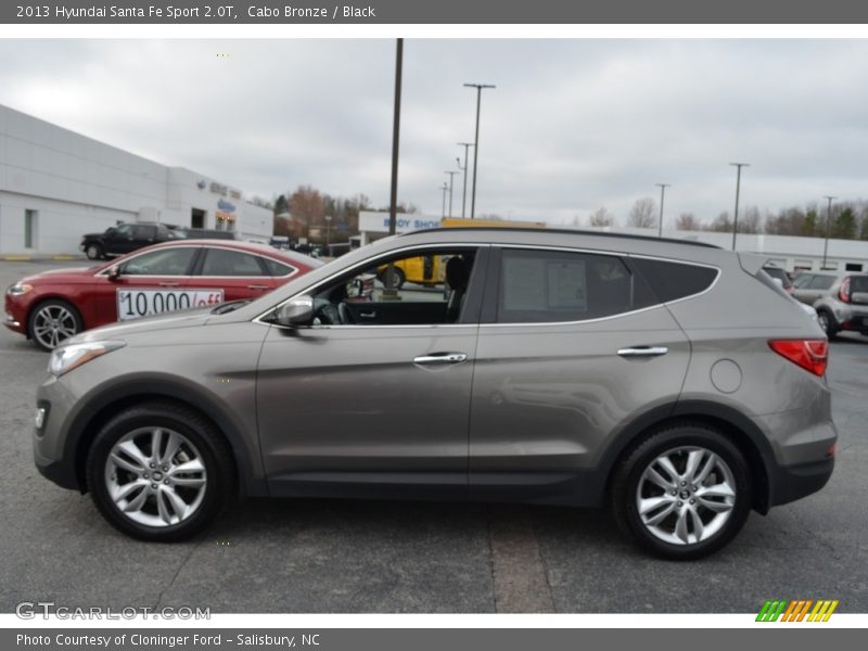 Cabo Bronze / Black 2013 Hyundai Santa Fe Sport 2.0T