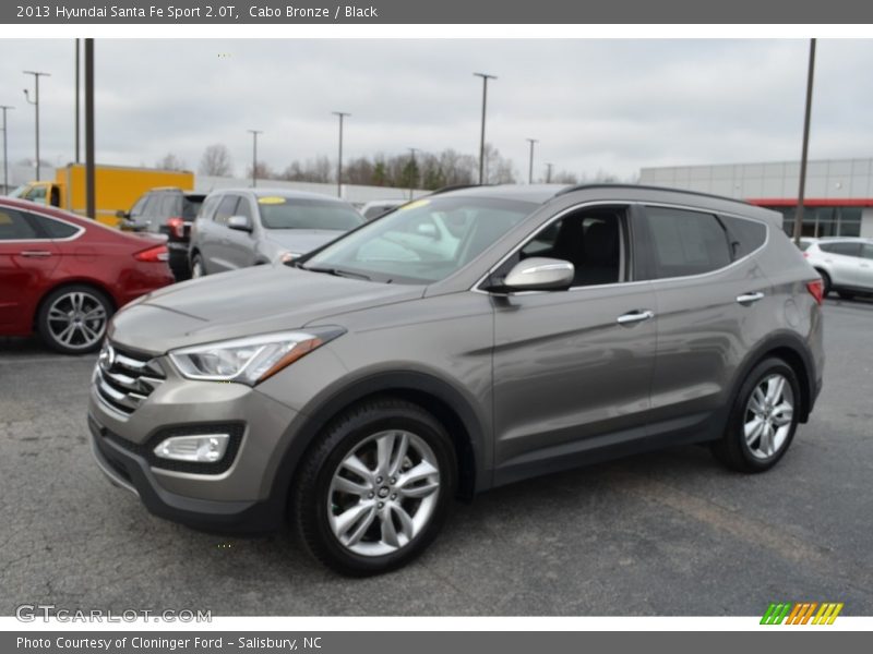 Cabo Bronze / Black 2013 Hyundai Santa Fe Sport 2.0T