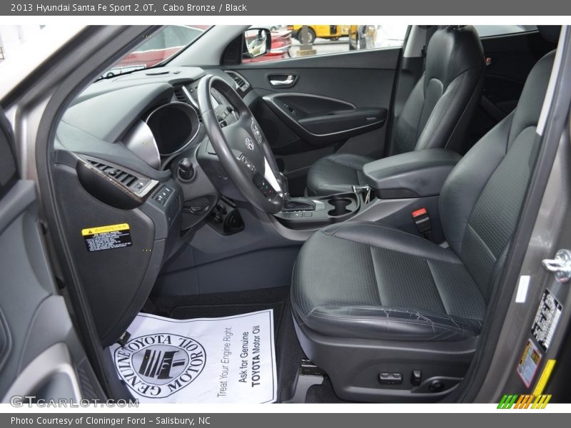 Cabo Bronze / Black 2013 Hyundai Santa Fe Sport 2.0T
