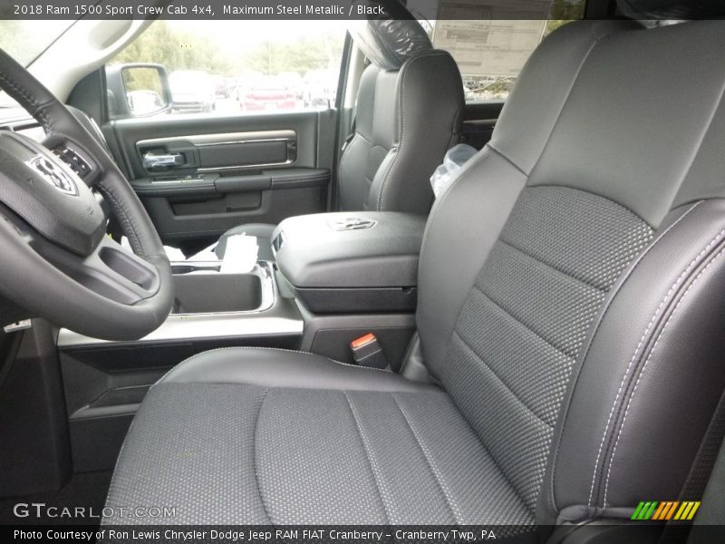 Maximum Steel Metallic / Black 2018 Ram 1500 Sport Crew Cab 4x4