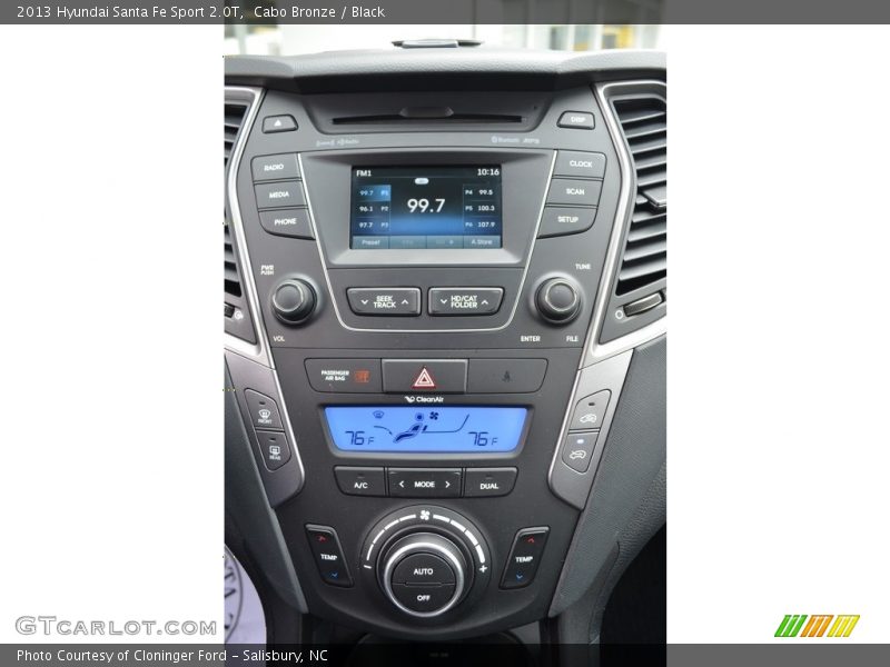 Cabo Bronze / Black 2013 Hyundai Santa Fe Sport 2.0T