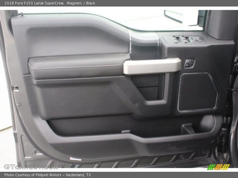 Magnetic / Black 2018 Ford F150 Lariat SuperCrew