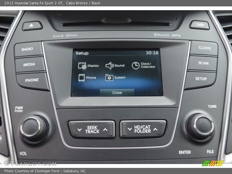 Cabo Bronze / Black 2013 Hyundai Santa Fe Sport 2.0T