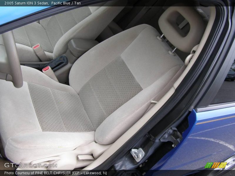 Pacific Blue / Tan 2005 Saturn ION 3 Sedan