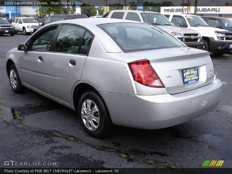 Silver Nickel / Gray 2005 Saturn ION 1 Sedan