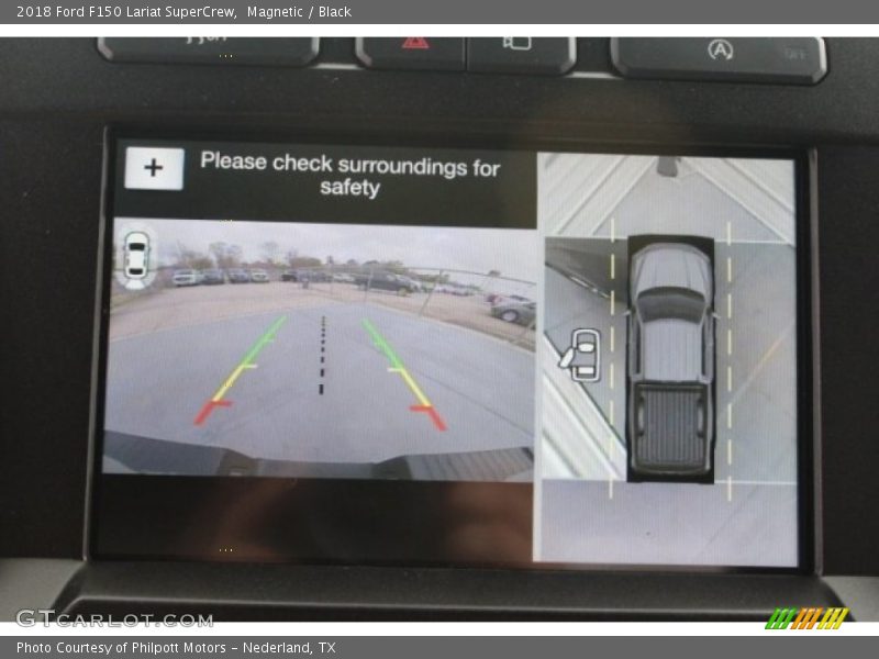 Magnetic / Black 2018 Ford F150 Lariat SuperCrew
