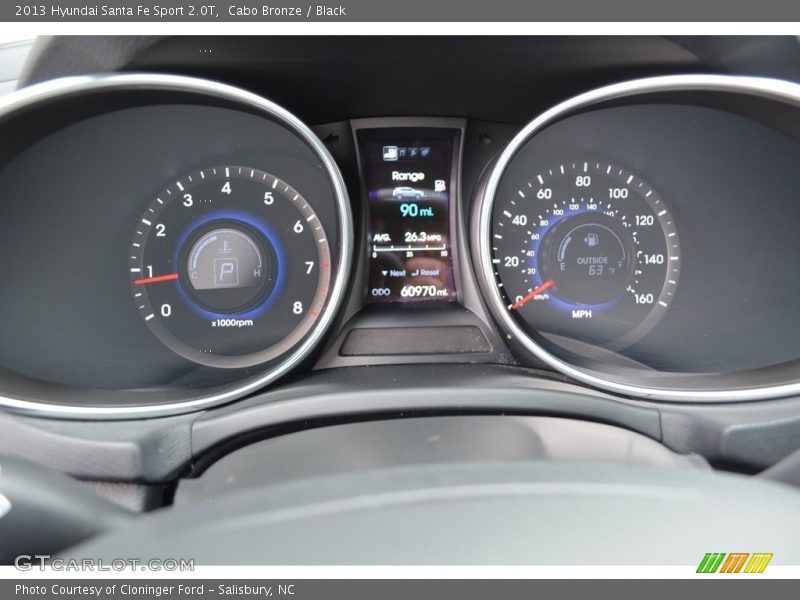 Cabo Bronze / Black 2013 Hyundai Santa Fe Sport 2.0T