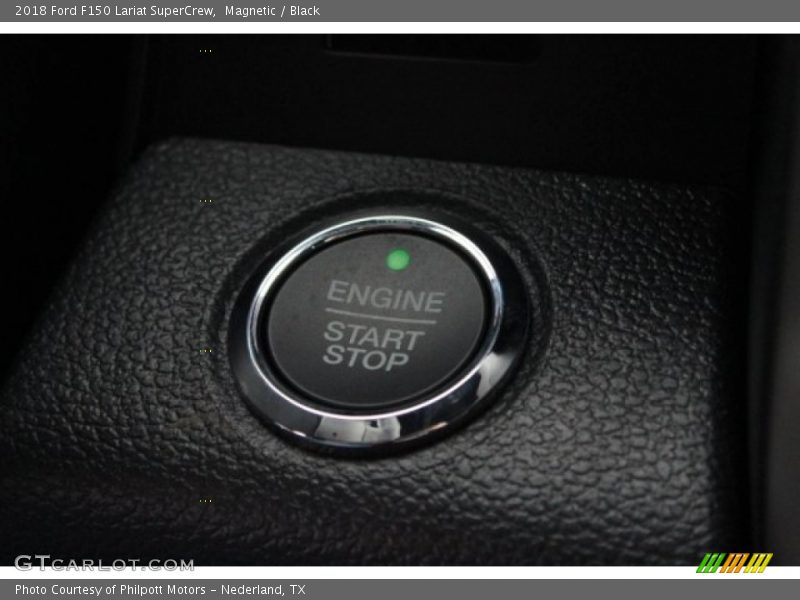 Magnetic / Black 2018 Ford F150 Lariat SuperCrew