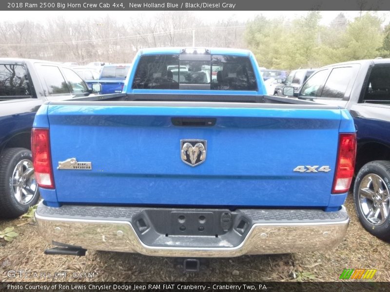 New Holland Blue / Black/Diesel Gray 2018 Ram 2500 Big Horn Crew Cab 4x4
