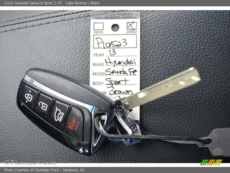 Cabo Bronze / Black 2013 Hyundai Santa Fe Sport 2.0T