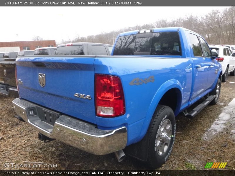 New Holland Blue / Black/Diesel Gray 2018 Ram 2500 Big Horn Crew Cab 4x4