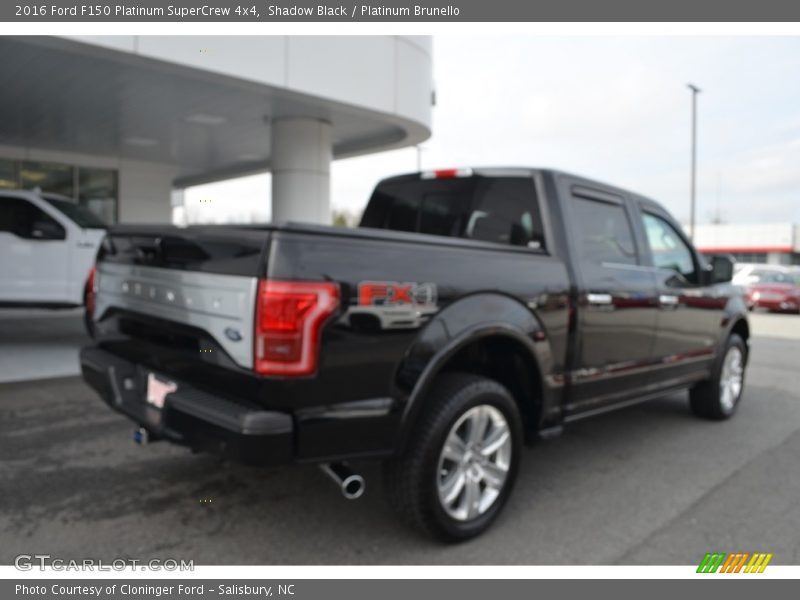 Shadow Black / Platinum Brunello 2016 Ford F150 Platinum SuperCrew 4x4