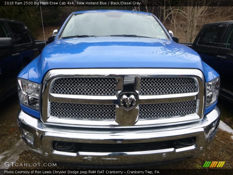 New Holland Blue / Black/Diesel Gray 2018 Ram 2500 Big Horn Crew Cab 4x4