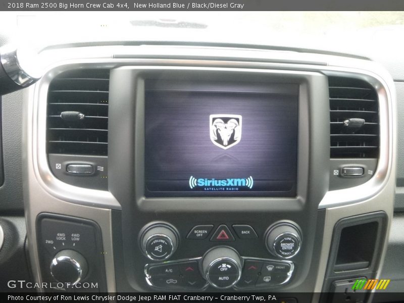 New Holland Blue / Black/Diesel Gray 2018 Ram 2500 Big Horn Crew Cab 4x4