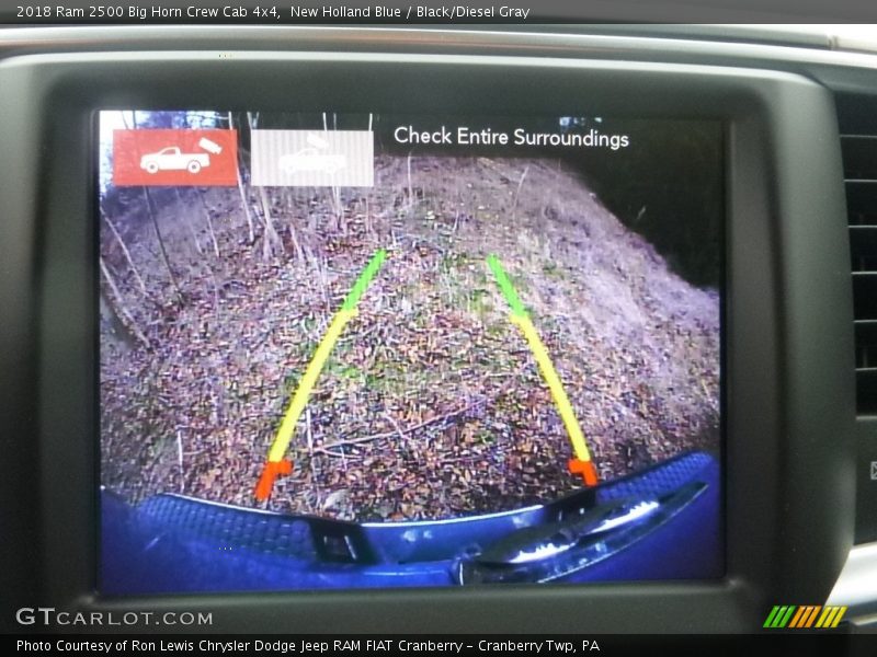 New Holland Blue / Black/Diesel Gray 2018 Ram 2500 Big Horn Crew Cab 4x4