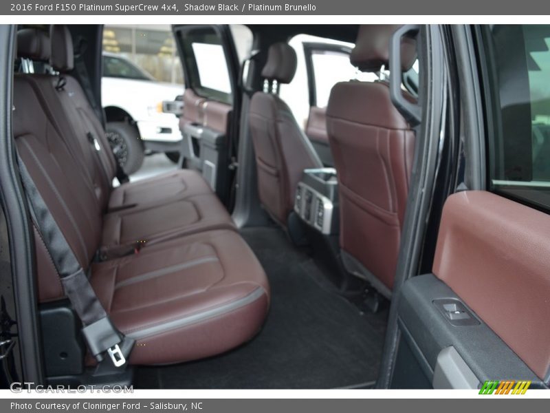 Shadow Black / Platinum Brunello 2016 Ford F150 Platinum SuperCrew 4x4