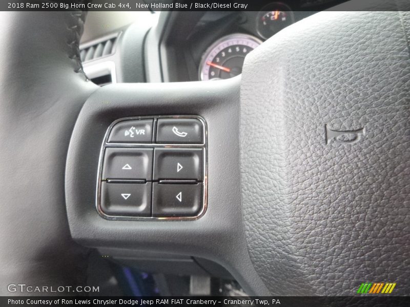 New Holland Blue / Black/Diesel Gray 2018 Ram 2500 Big Horn Crew Cab 4x4