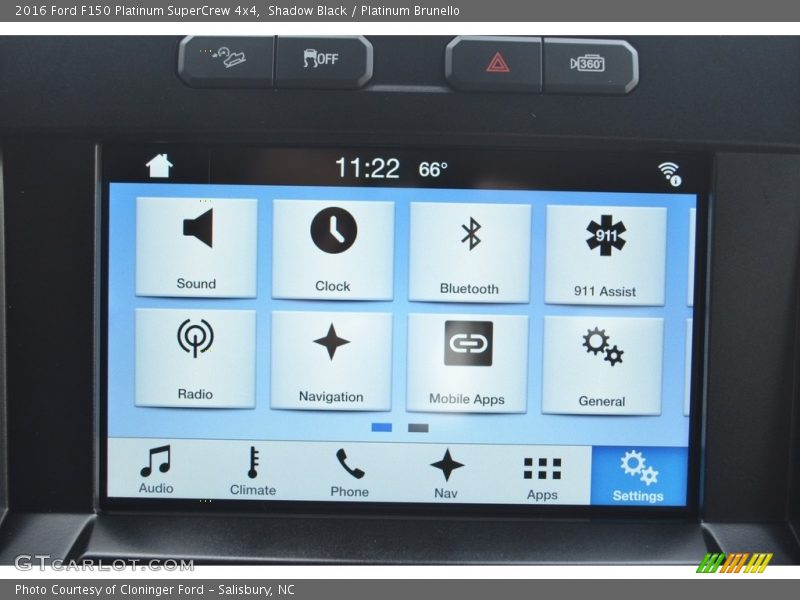 Shadow Black / Platinum Brunello 2016 Ford F150 Platinum SuperCrew 4x4