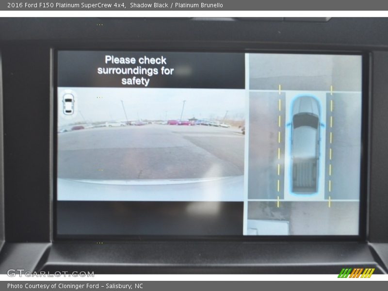 Shadow Black / Platinum Brunello 2016 Ford F150 Platinum SuperCrew 4x4