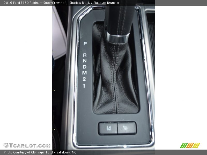 Shadow Black / Platinum Brunello 2016 Ford F150 Platinum SuperCrew 4x4
